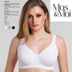 Reggiseno donna microfibra Mos&Moi 6971W